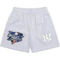 Ny New York Metropolis MLB กางเกงขาสั้น แบบบาง สไตล์อเมริกัน เหมาะกับการวิ่ง เล่นกีฬา บาสเก็ตบอล