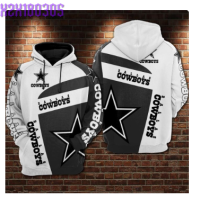 98Hd029 Dallas Cowboys Hoodie 3D Zipper Hoodies For Fan 3D Zipper Hoodie 3D Zipper Hoodie