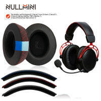 NullMini แผ่นรองหูฟังทดแทนสำหรับ HyperX Cloud Alpha,1, 2, 3, Silver, Core, Revolver S Headphones Cooling Gel Ear Cushion