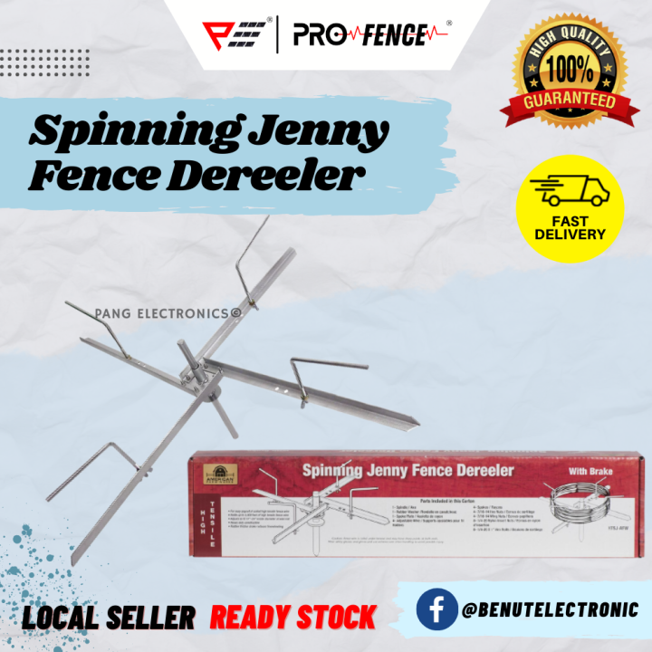 Pro Fence Spinning Jenny Electric Fence Wire DeReeler (Wire Dispenser