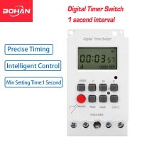 Digital Electronic Lighting Timer Switch KG316S High Load 25A 220V 12V DC Weekly Timer 1 Second Interval Power Direct Output