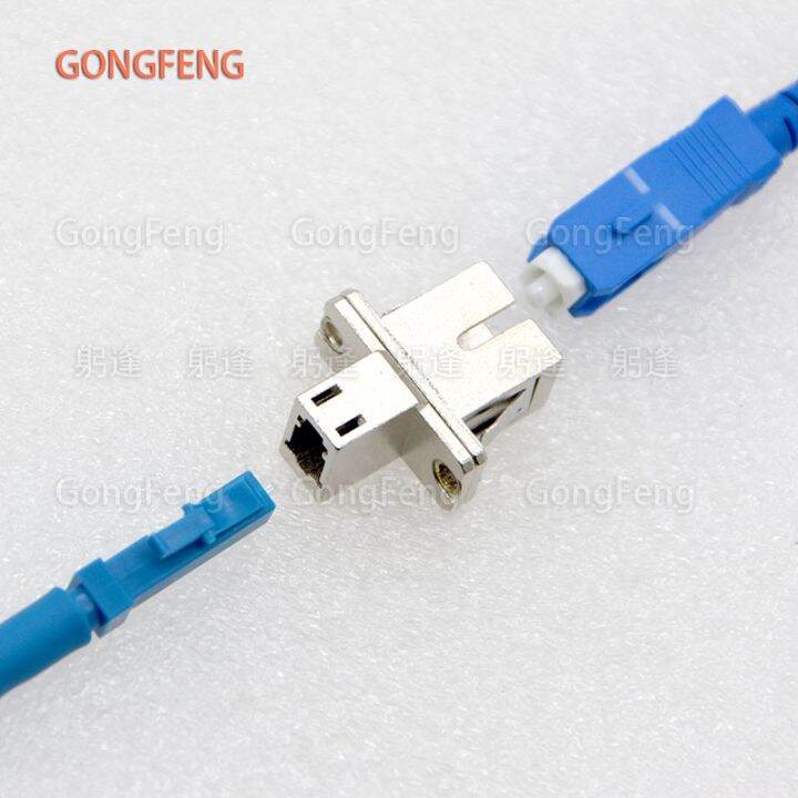 new-hot-sell-optical-fiber-connector-lc-sc-singlemode-apc-mm-metal-adapter-flange-coupler-for-optical-power-meter-special