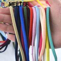 ✁❇☒ Meetee 5/10/20M 5mm Thickened Color Elastic Rope Rubber Band Thick Bands DIY Head Ropes Belt Sew Scrapbooking Accessories EB018