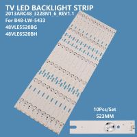 10Pcs/set LED Backlight Strip 2013ARC48 3228N1 6 REV1.1-140509 for Samsung 48inch 48VLE5520BG 5421bg LSC480HN05 TV Light Bar