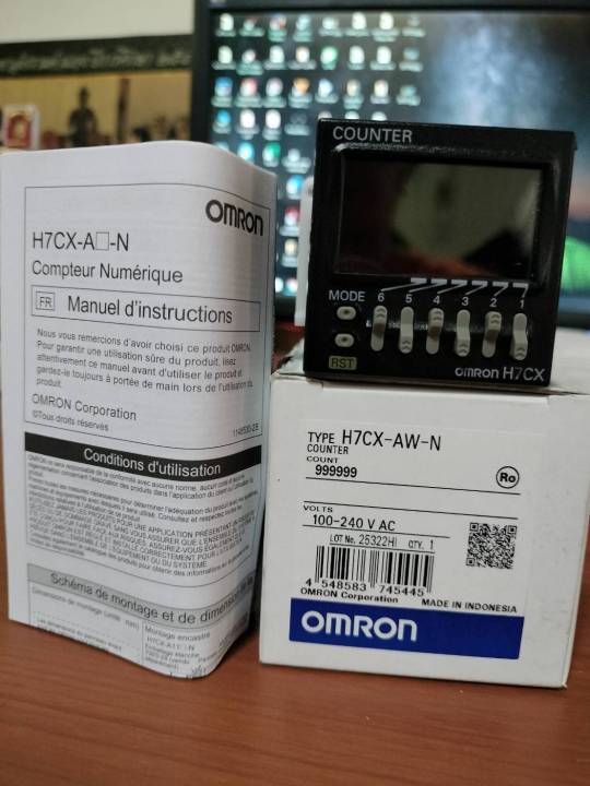 h7cx-aw-n-omron-เครื่องนับแบบอิเล็กทรอนิกส์-เครื่องวัดความเร็วรอบ-h7cx-a-n-h7cx-aw-n