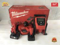 Milwaukee เครื่องเติมลมไร้สาย 12V M12 BSET1B-643B  แบต 4ahx3ก้อน   ถูกที่สุด