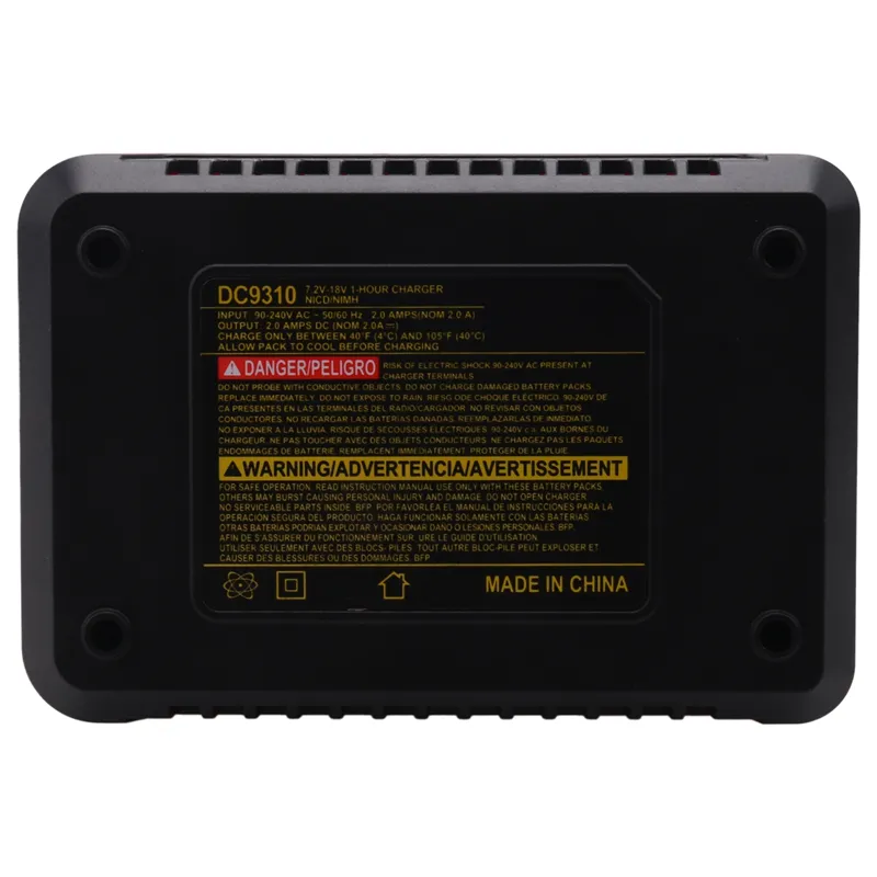 Yellow Fast Battery Charger for Dewalt 7.2V-18V XRP NI-CD NI-MH Battery  DC9096 DC9098 DC9099 DC9091 DC9071 DE9057 DW9096 DW9094 DW9072