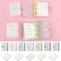 3 Hole Loose-leaf Notebook Cover Loose Binder Book Clip Refill Inner Pages