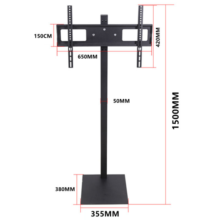 gregory-tv-stand-ขาตั้งทีวี-display-20-60-inch-ชนิดไม่เคลื่อนย้าย-ปรับก้ม-เงยได้-20-60นิ้ว-1-5m-lcd-led-ขาตั้งทีวี32นิ้ว-ขาตั้งทีวี43นิ้ว-ขาตั้งทีวี50นิ้ว