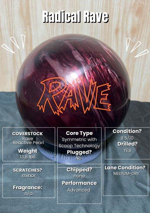 Bowling Ball Radical Lazada PH