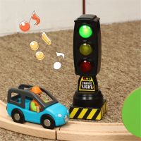 Singing Traffic Light Toy Traffic Signal Model Road Sign Suitable For Brio Train K1MA