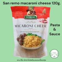 San Remo La Pasta Macaroni &amp; Sauce 120g. Cheese , Carbonara ลา พาสต้า มักกะโรนี พร้อมซองเครื่องปรุง ชีส คาโบนาล่า