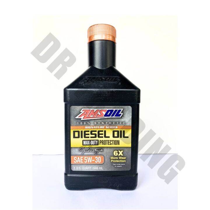 AMSOIL Signature Series Max Duty Protection 100% Synthetic Diesel Oil ...