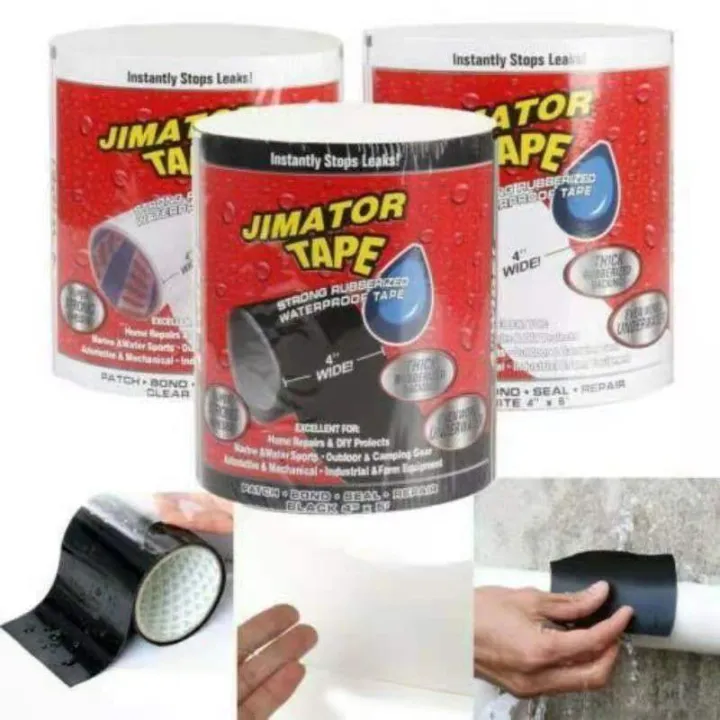 Original Jimator Rubberized Super Strong Waterproof Tape Water Leak Waterproof Seal Self