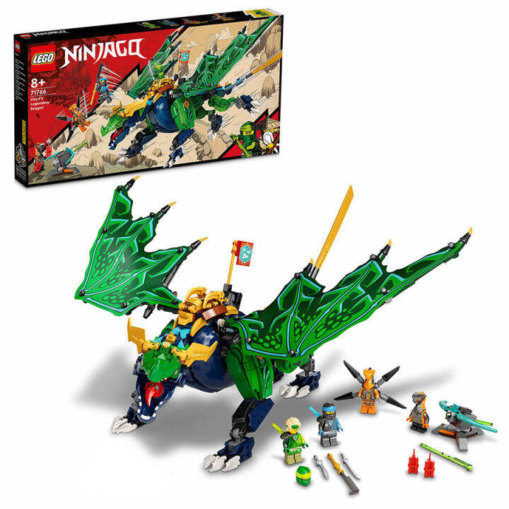 [BrickStory] (New) LEGO NINJAGO Lloyd’s Legendary Dragon (71766)(747 ...