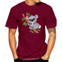 Koala เสื้อยืดลําลอง ผ้าฝ้าย 100% แขนสั้น ลายโคอาล่า สีดํา สไตล์เกาหลี สําหรับผู้ชาย และผู้หญิง คู่รัก X553