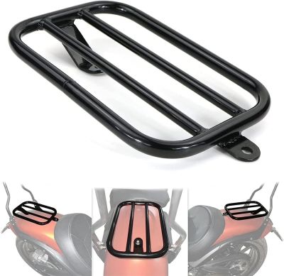 Motorcycle Luggage Rack Rear Cargo Shelf for Kawasaki Vulcan S 650 2015-2023 Passenger Seat Detachable Tailstock Accessories