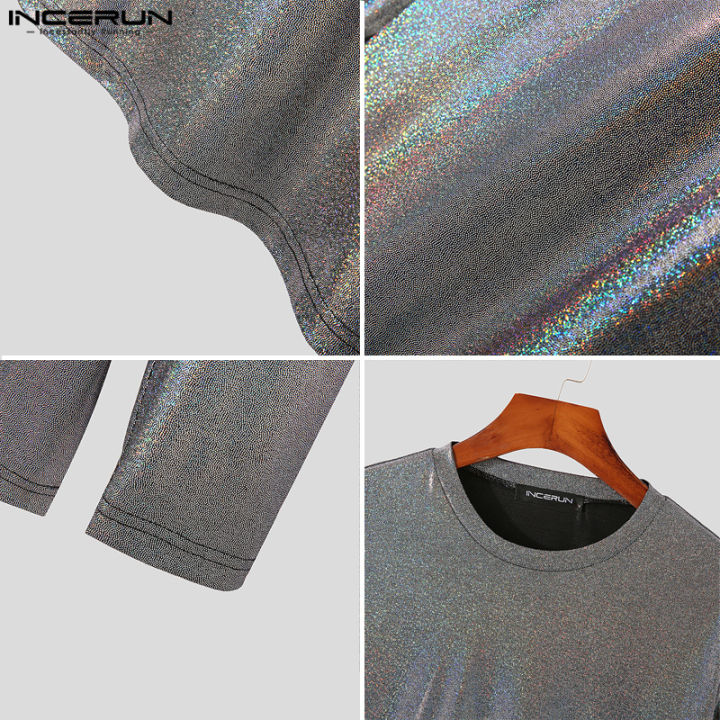 incerun-เสื้อยืดสำหรับดูเปียกแขนยาวสำหรับผู้ชายเสื้อยืดคอกลม-muscle-party-ชุดลำลอง-3