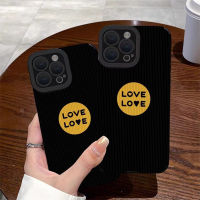 เคสโทรศัพท์ลาย Love Label เคสหนังสำหรับ iPhone 14/13/12/11 Pro Max 12 13 Mini 6 6S 7 8 Plus X XR XS Max ปลอกกันกระแทกแฟชั่นที่สร้างสรรค์ฝาหลังเคสโทรศัพท์พร้อมคลุมทั้งหมดฝาครอบป้องกันกล้องเลนส์