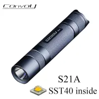 ไฟฉาย S21A ขบวนรถที่มีประสิทธิภาพสูงพร้อม SST40 Led Linterna 21700ไฟฉายแสงแฟลชไฟฉายอีดีซีได้2300lm โคมไฟจักรยานทำงาน Lanterna ตั้งแคมป์ที่ทำงานแบบชาร์จไฟได้และไฟฉาย