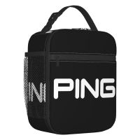 Golf Logo Insulated Lunch Bag for Women Leakproof Thermal Cooler Lunch Box Beach Camping Travel Towels
