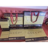 ถุงกระดาษGucci แท้ ถุงกระดาษแบรนด์แท้