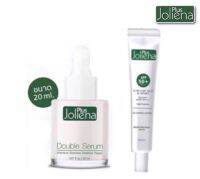 Joliena plus เซรั่ม20ml+ครีมกันแดด25ml Joliena Plus SPF 50 PA++++ 25g.โจลีน่า ทาแล้วผิวใสกิ๊งเลย เนื้อบางเบา  เซรั่มลดจุดด่างดำ ฟื้นฟูผิว20ml โจลีน่าพลัส