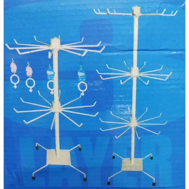 【Hot sale】 2Layer / 3Layer Rotating Accessories Display Stand Lazada PH