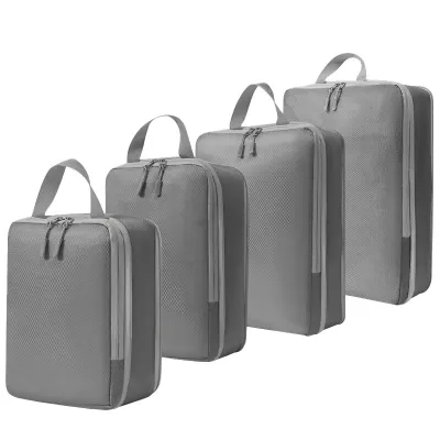 4-piece Set Travel Storage Bag Compression Bag 4-piece Set Digital Toiletries Storage Bag Clothes Storage Bag Shoe Storage Bag Luggage Storage Bag Travel Bag Drawer Organizers Travel Accessories