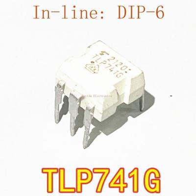 10Pcs ใหม่นำเข้าเดิม TLP741J TLP741G DIP-6ปลั๊กตรง Optocoupler Isolator