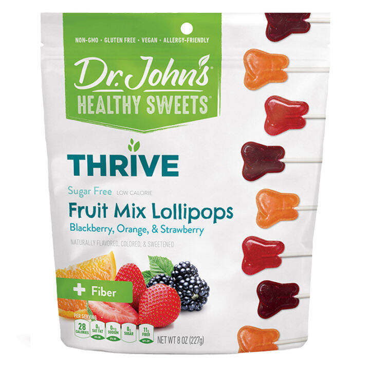 Dr.John's Dr. John's sugarfree lollipop 1 tooth protection 2 tooth