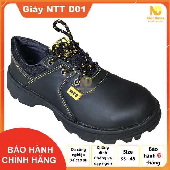 Giày bảo hộ lao động nam ntt d01 - ảnh sản phẩm 1