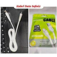 【คุณภาพสูง】Infinix MICRO FAST CHARGING DATA Cable 3A V8 แพ็กเกจพลาสติก