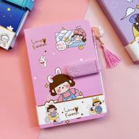 School Gift Notebook Primary School Password Book Diary Children Password Lock Notebook Girl Notepad School Stationery Supplies