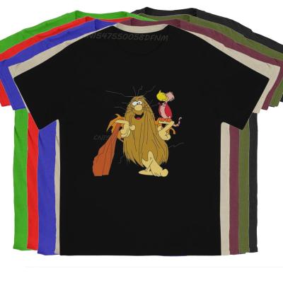 Designer Parrot T-Shirt Men Camisas Pure Cotton T-shirts Captain Cave Male Adventures Men Graphic Tees Retro Oversized T-shirt