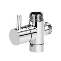 3 Way สวิตช์วาล์วสำหรับ Bidet Sprayer Shower Head T-Adapter ลิ้นเปลี่ยนทางอากาศอุปกรณ์ห้องน้ำ