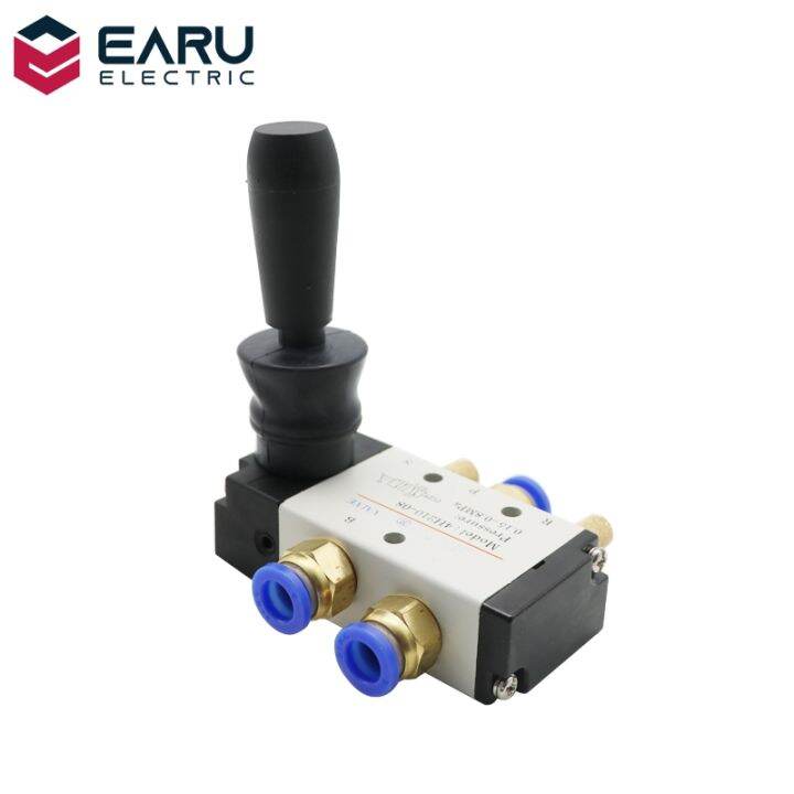 Free Shipping 4H210-08 1/4 quot; 2 Position 5 Port Air Manual Valve ...