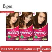 Thuốc nhuộm tóc Bigen Speedy Conditioning Color phủ bạc thảo dược màu tự