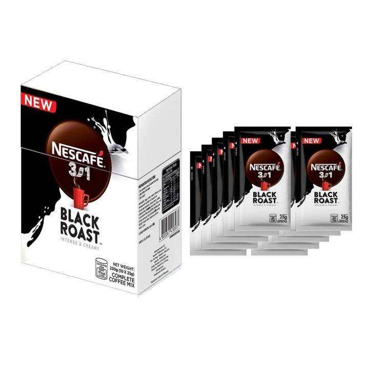 Nescafe Black Roast Coffee Mix 23g Pack of 10 Lazada PH