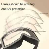 แว่นตาว่ายน้ำกรอบขนาดใหญ่ S Professional Anti-Fog กันน้ำ UV Protection กีฬาแว่นตาว่ายน้ำผู้ชายผู้หญิงแว่นตาว่ายน้ำ