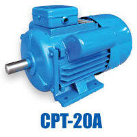 มอเตอร์ 2 HP (2แรงม้า) 220V แกนø24mm 1450RPM CPT-20A