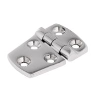 ✲❍ 2 Pieces Durable Marine Grade 316 Stainless Steel Short Side Door Cabin Hinge for Boats Caravan RV 5.7 x 3.8cm