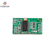 pcbfun บอร์ด MODUL Amplifier Audio ระบบดิจิทัลแบบคู่ระบบเสียง3.3V-8V สำหรับลำโพง BT/ของเล่น/เก้าอี้นวด/Peralatan Rumah Tangga ฯลฯโมดูลเสียง