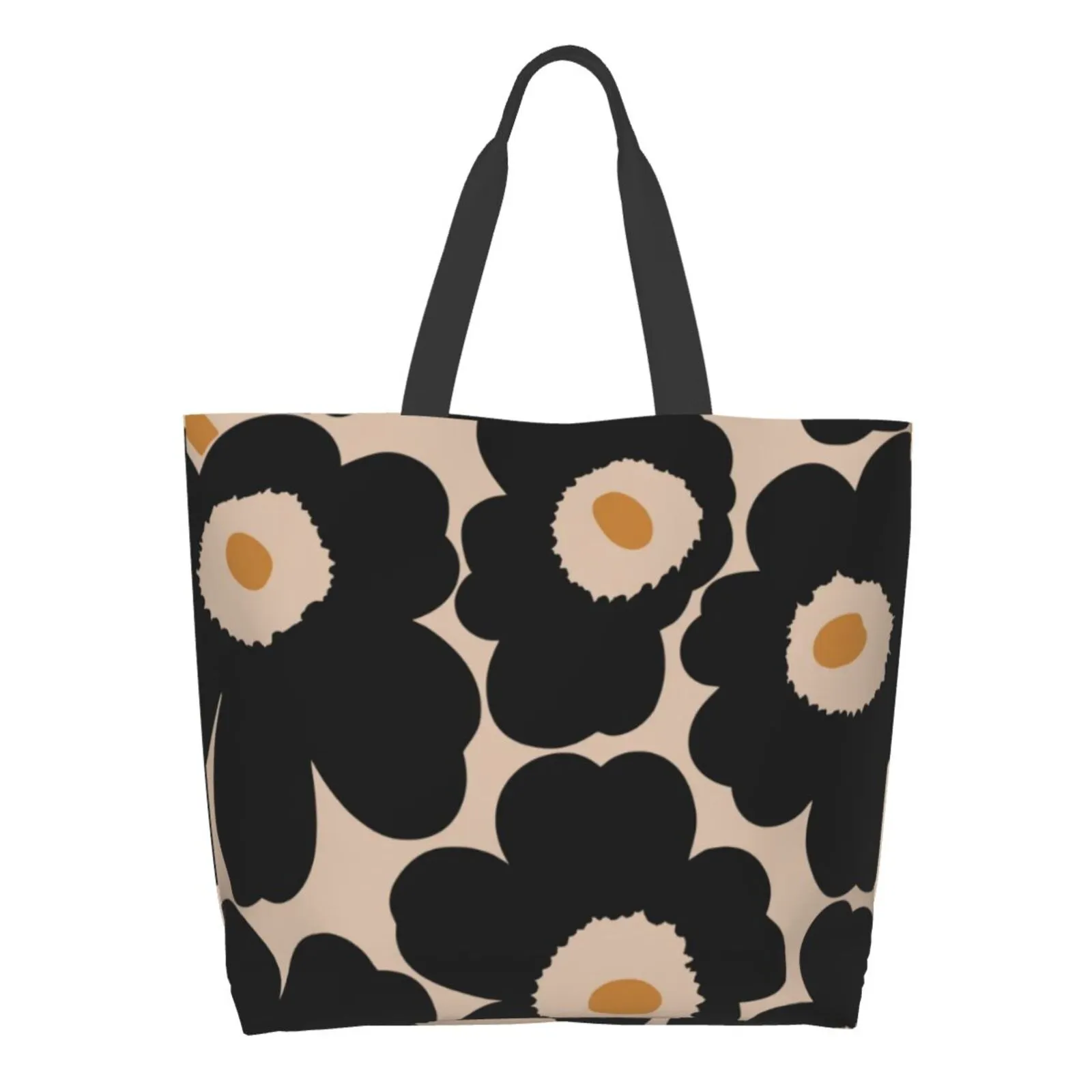 Marimekko 2# Design Women's Large Capacity One Shoulder Shopping Bag, Full  Width Single-sided Printing, Wear-resistant and Anti Splash, Fashionable  and Simple, Suitable for All Kinds of Daily Travel | Lazada PH