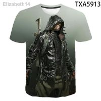 2023 Customized Fashion ✟ ☌Summer New Pubg Streetwear  T-shirt Boy Girl Kids 3D Printed Casual Short Sleeve Men Women，Contact the seller for personalized customization