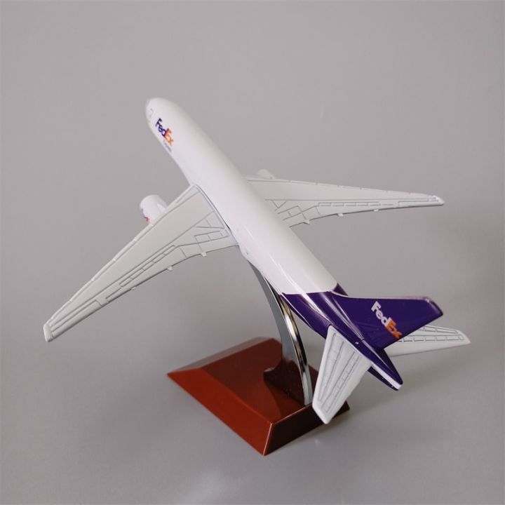 16cm-fedex-express-เครื่องบิน-b777เครื่องบินโบอิ้ง777สายการบินโมเดลเครื่องบินเครื่องบินเครื่องบินจำลองโลหะผสมโลหะ
