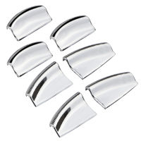 7Pcs/Set ABS Chrome Car Window Lift Switch Buttons Sequins Trim Cover Sticker For Tesla Model S X 2012 - 2021 Essories