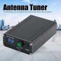 ATU-100 Pro+ 7X7 1.8-55Mhz Auto Antenna Tuner 0.96 Inch OLED Display 120W Rechargeable Shortwave Antenna Tuner