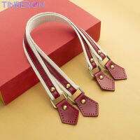 Tinberon ผ้าใบกระเป๋าสายรัดผู้หญิง handlace จับหนัง DIY กระเป๋าถือสายรัด Luxury designer กระเป๋าคลัทช์ฆ่า Accessories