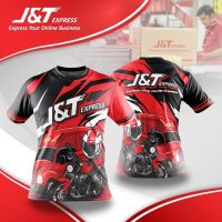 Mens 3D Print J&amp;T Express Frontliner T-Shirt